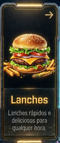 Lanches: Lanches rápidos e deliciosos.